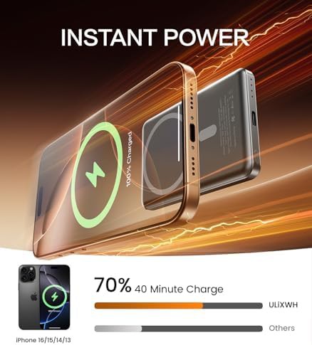 Grey alloy ultra slim power bank — photo 4