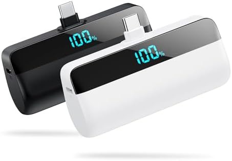 Two pack mini 5500mAh power banks