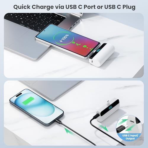 Two pack mini 5500mAh power banks — photo 4