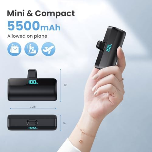 Two pack mini 5500mAh power banks — photo 5