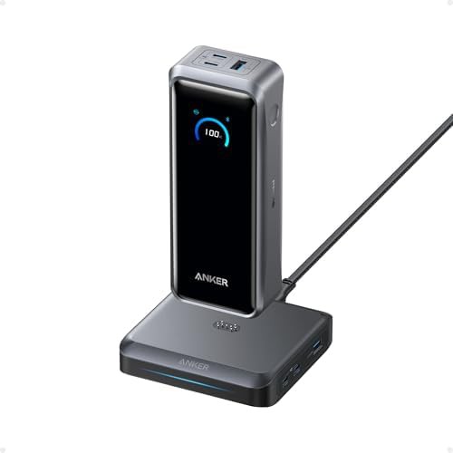 High capacity laptop battery with charging base