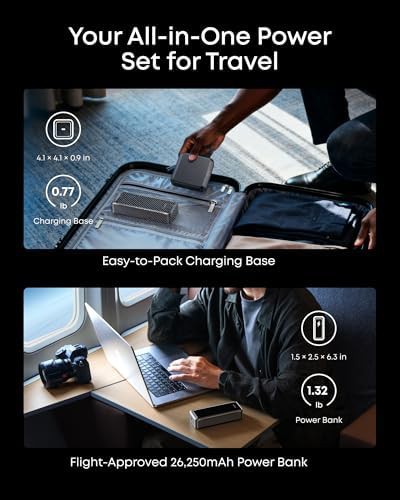 High capacity laptop battery with charging base — photo 4