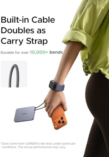 MagFlow Air wireless power bank with cable — photo 5