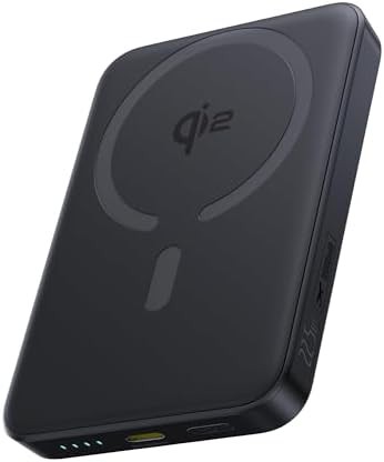 Magnetic wireless power bank with USB-C