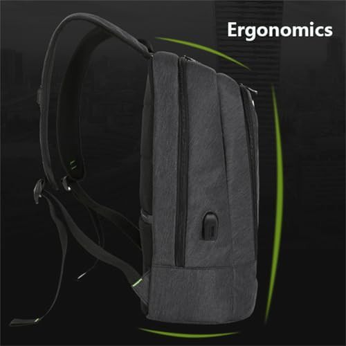 Laptop backpack with integrated solar panel — photo 3