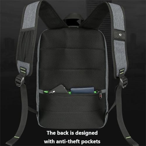 Laptop backpack with integrated solar panel — photo 4