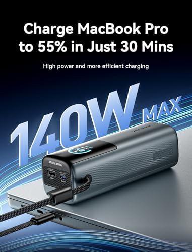 High wattage laptop power bank 27,000 mAh — photo 4