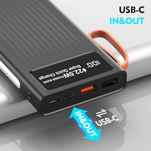 Travel power bank with built-in cables — photo 4