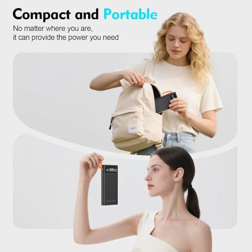 Travel power bank with built-in cables — photo 5