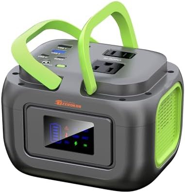 Lightweight portable power station for camping