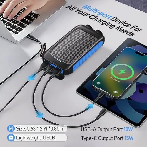 Portable solar charger for travel and camping — photo 3