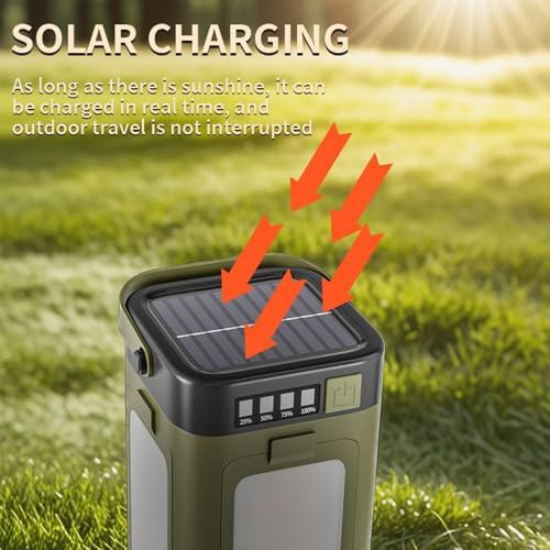 Orange Solar Camping Lantern and Power Bank — photo 5