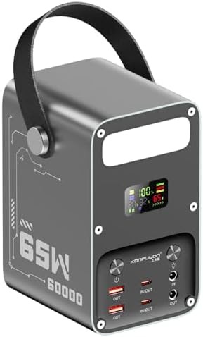 High power 60000mAh bank with 65W output