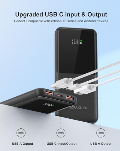 Slim travel power bank with 22.5W charging — photo 4