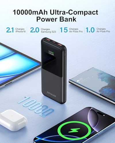 Slim travel power bank with 22.5W charging — photo 5