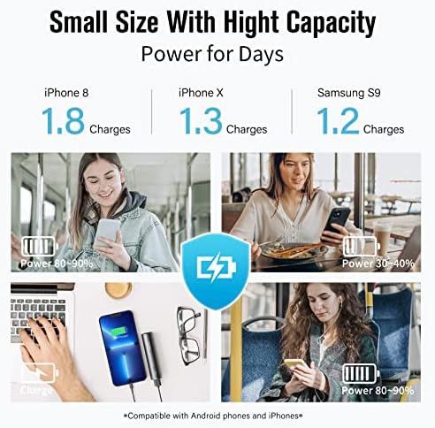 Mini pocket power bank two pack — photo 3
