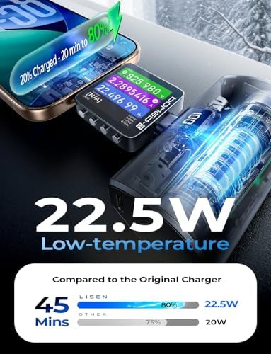 Capsule power bank with LED display — photo 5