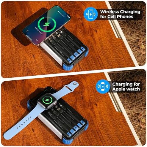 Fast Charging Solar Power Bank with Watch Charger — photo 4