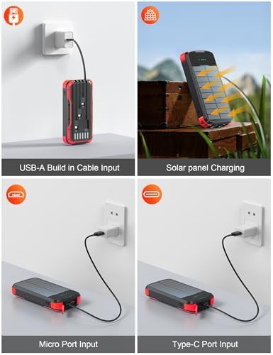 Fast charging solar bank with 40000mAh — photo 5