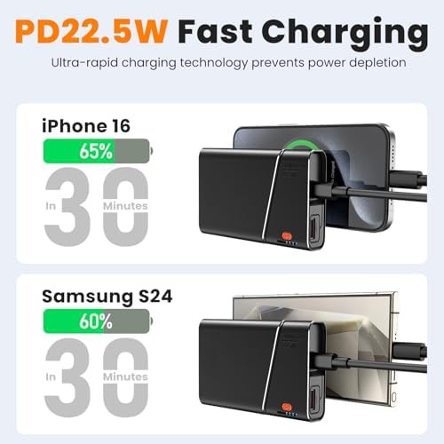 Fast Charging Power Bank with USB-C Cable — photo 3
