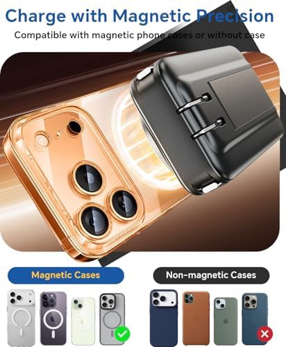 Magnetic battery pack with AC wall plug — photo 5