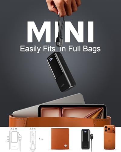 Mini fast charging power bank with USB-C — photo 2