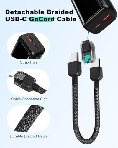Mini fast charging power bank with USB-C — photo 3