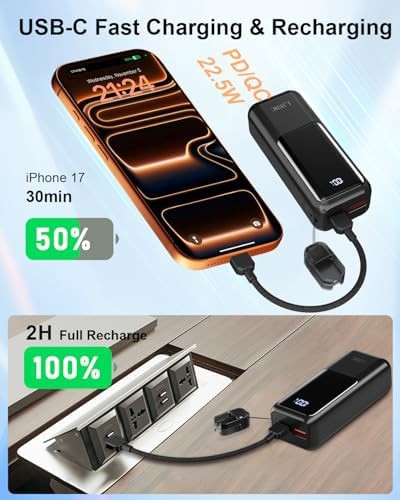 Mini fast charging power bank with USB-C — photo 4