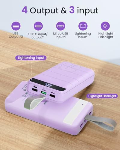 Camping battery bank 50000mAh for iPhone — photo 4