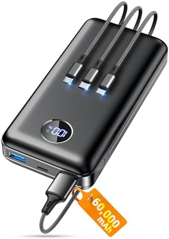 High Capacity 60000mAh Fast Charge Battery Pack