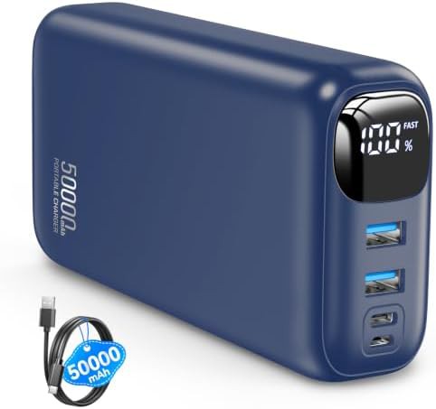 Portable 50000mAh charger for travel