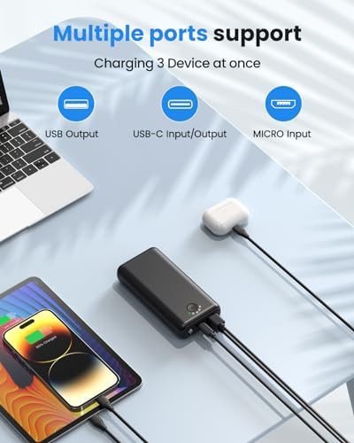 DAOLOT black portable charger 30000mAh USB-C — photo 3
