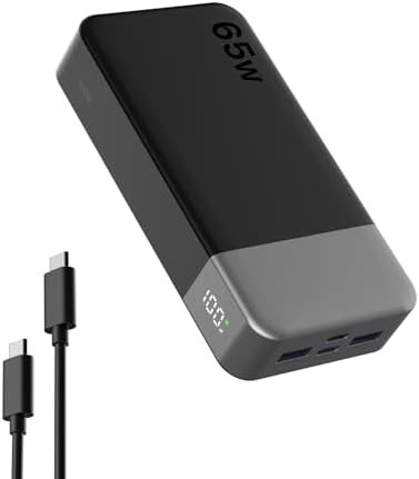 Work ready 65w fast charging bank