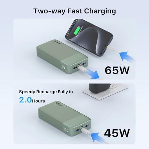 High power 65W work battery 20000mAh — photo 3