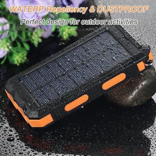 Rugged solar charger with dual flashlight — photo 3