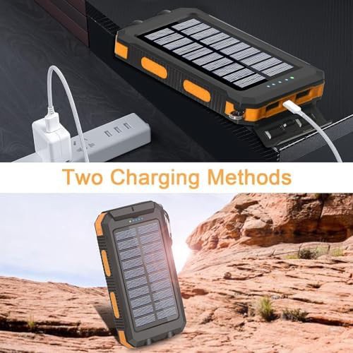 Rugged solar charger with dual flashlight — photo 4