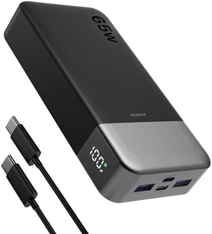 Laptop portable charger 65W USB-C