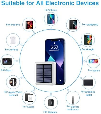 Mini solar portable charger for travel — photo 3