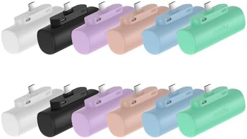 Mini USB C portable charger twelve pack kit