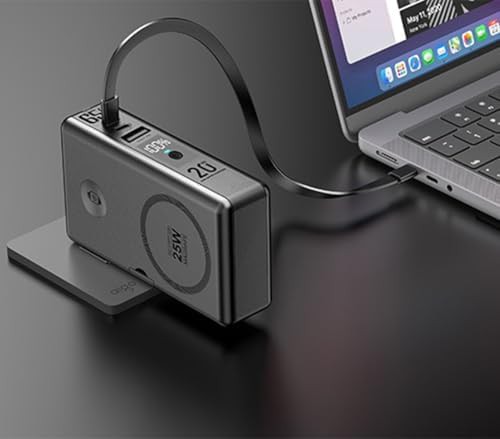 Heavy duty 65W GaN laptop power bank — photo 3