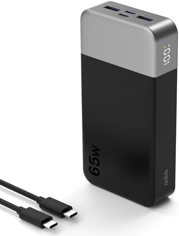 Compact 65W laptop charger 20000mAh