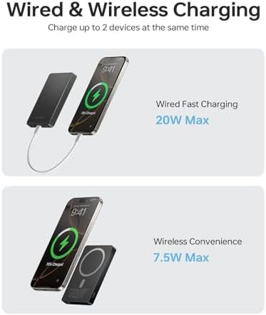 Slim fast charging travel magnetic bank — photo 4