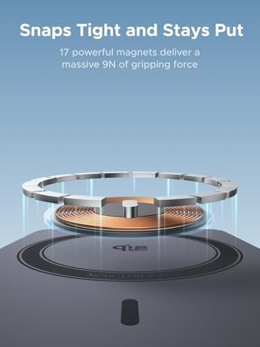 MagFlow wireless power bank with built-in cable — photo 4