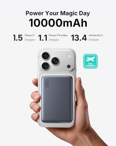 Magnetic slim qi2 portable charger 10000mah — photo 5