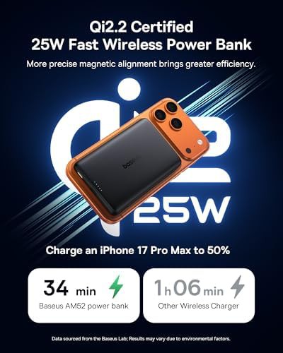 Slim 45W USB-C 10000mAh magnetic charger — photo 3