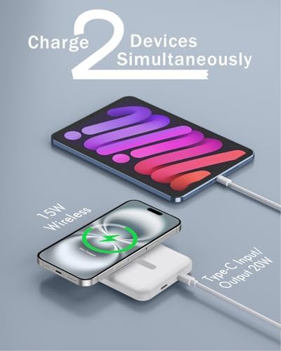 Slim 5000mAh magnetic charger for travel — photo 5