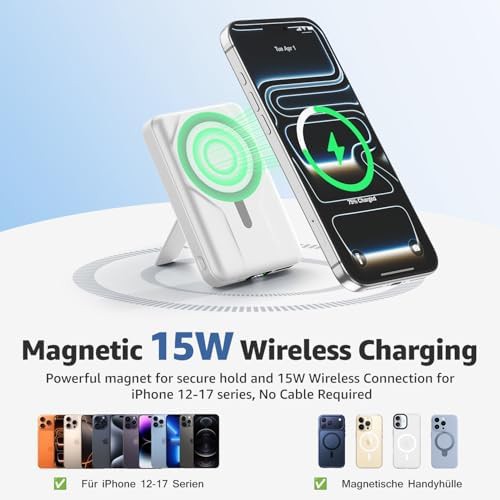 Fast charging 20W magnetic power bank — photo 3