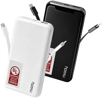 Two pack of 10000mAh portable chargers