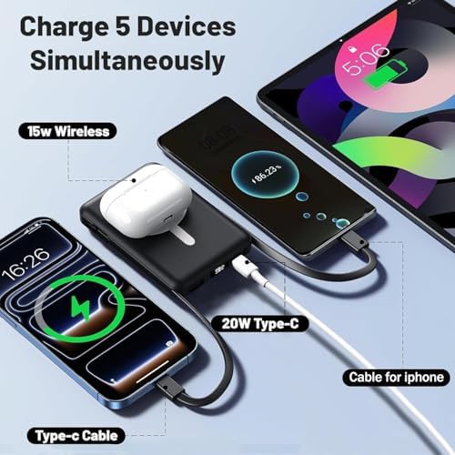 Magnetic 10000mAh portable battery pack — photo 4