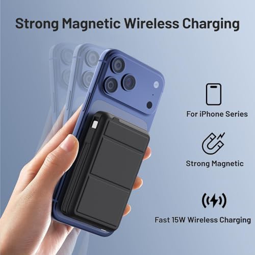 Magnetic 10000mAh portable battery pack — photo 5